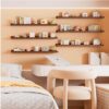 6 Pack Floating Shelves Picture Ledge, Modern Wall Shelves Decor Wood Storage Shelves for Bedroom, Living Room,Bathroom Shelves, Kitchen, Hanging Shelves for Room - Image 8