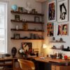 6 Pack Floating Shelves Picture Ledge, Modern Wall Shelves Decor Wood Storage Shelves for Bedroom, Living Room,Bathroom Shelves, Kitchen, Hanging Shelves for Room - Image 3