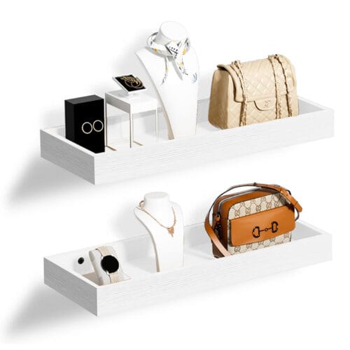 Floating Shelves with Edge