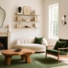 Floating Shelves for Wall, Bathroom Shelves Over Toilet, Book Shelves, Modern Wooden Mounted Floating Shelves - Image 4