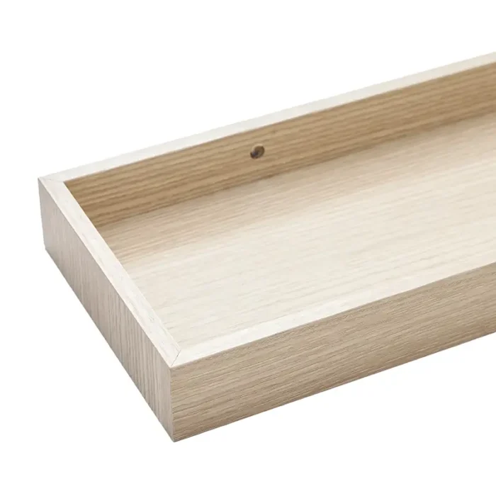 Floating Shelves with Edge for Wall, Wooden Wall Shelves for Bedroom Living Room Kitchen, Modern and Rustic Bathroom Shelves, Decor Floating Shelf for Storage - Image 15