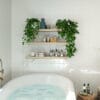 Floating Shelves for Wall, Bathroom Shelves Over Toilet, Book Shelves, Modern Wooden Mounted Floating Shelves - Image 3