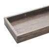 Floating Shelves with Edge for Wall, Wooden Wall Shelves for Bedroom Living Room Kitchen, Modern and Rustic Bathroom Shelves, Decor Floating Shelf for Storage - Image 13