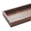 Floating Shelves with Edge for Wall, Wooden Wall Shelves for Bedroom Living Room Kitchen, Modern and Rustic Bathroom Shelves, Decor Floating Shelf for Storage - Image 14