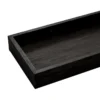 Floating Shelves with Edge for Wall, Wooden Wall Shelves for Bedroom Living Room Kitchen, Modern and Rustic Bathroom Shelves, Decor Floating Shelf for Storage - Image 12