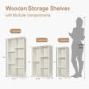 Comparison diagram of three-tier cabinets